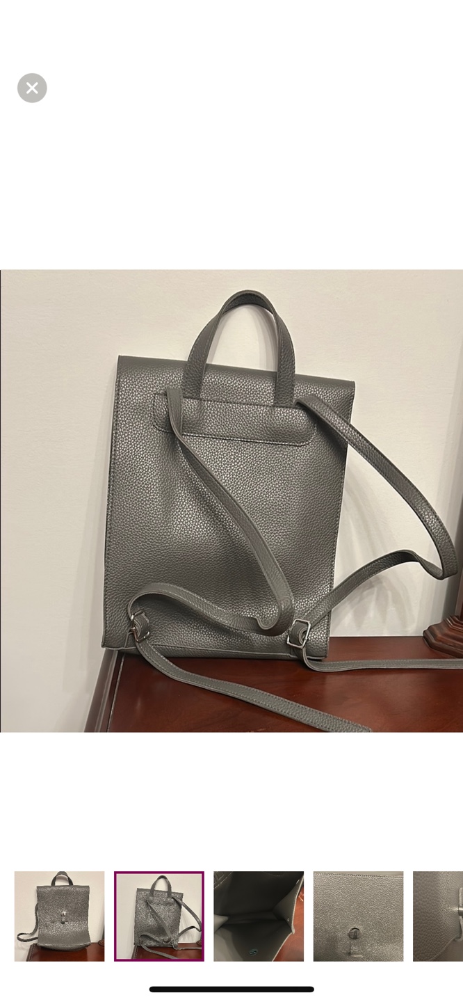 Grey Mini Backpack - photo 2