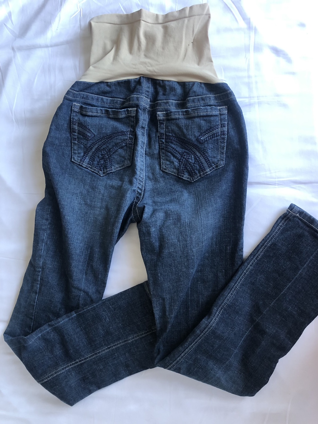 Indigo Blue Maternity Jeans - photo 2