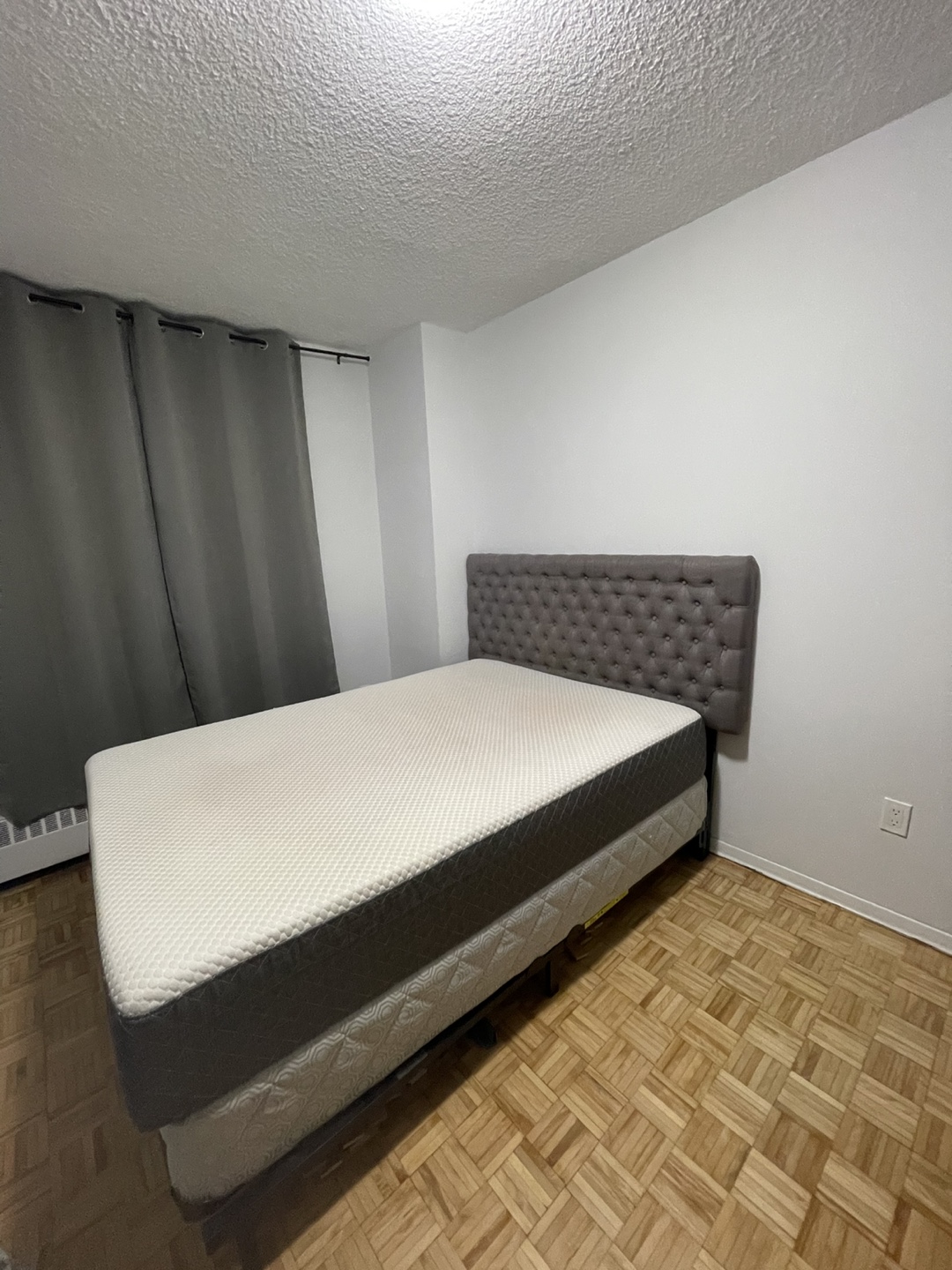 Full/ twin size bed frame with Box and mattress