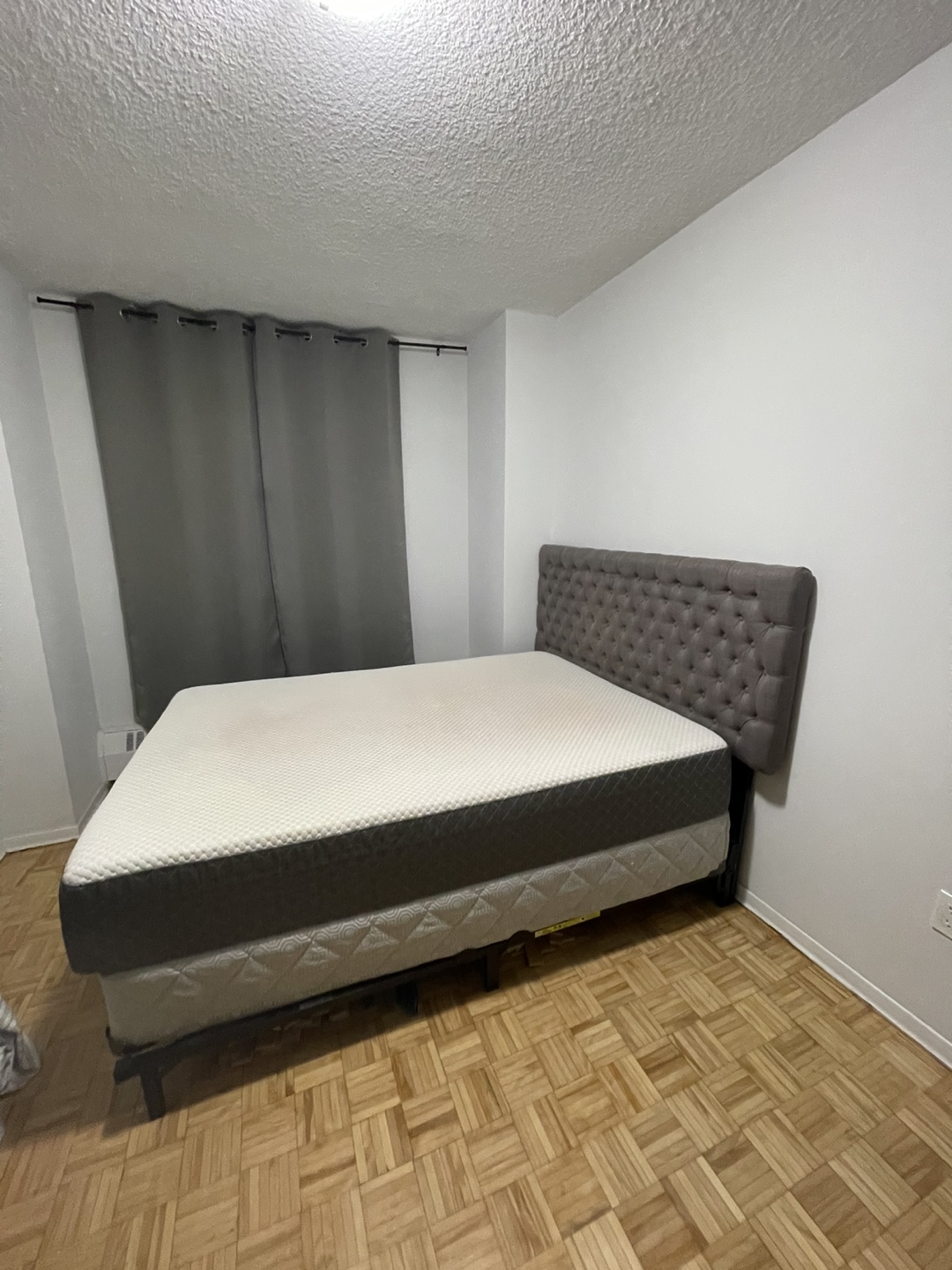Full/ twin size bed frame with Box and mattress - photo 3