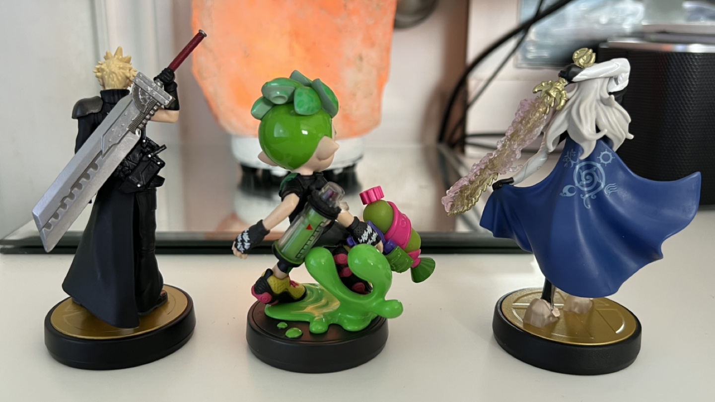 Amiibo Bundle of 3, Corrin Amiibo, Cloud Amiibo, Splatoon 2 - photo 2