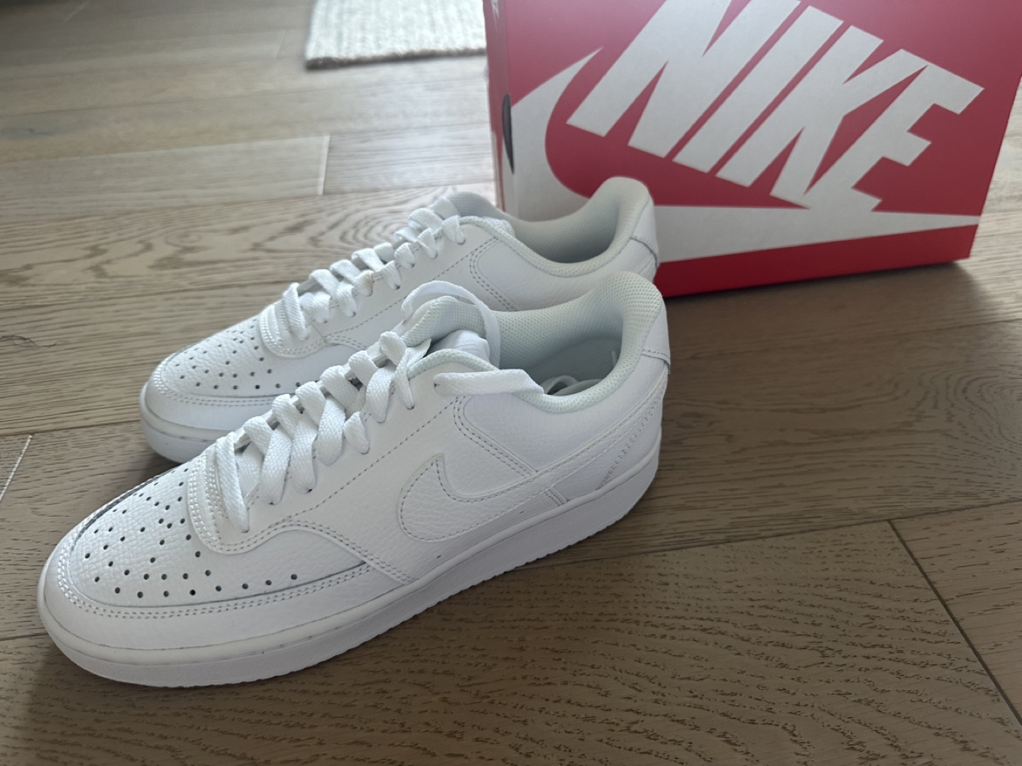 Nike Court Vision Low Women's Sneakers - Size 8 - photo 2