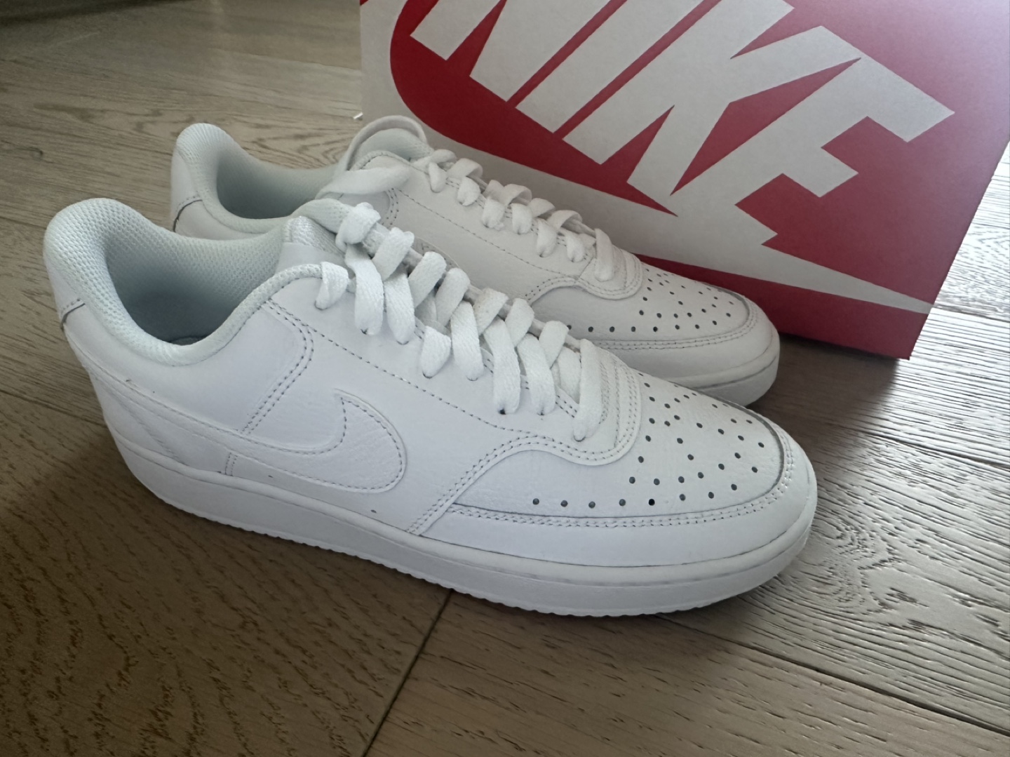 Nike Court Vision Low Women's Sneakers - Size 8