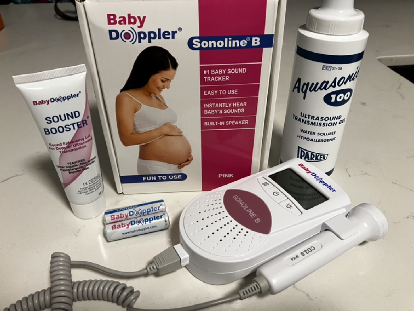 Baby Doppler with Ultrasound Gel & Sound Booster - photo 4