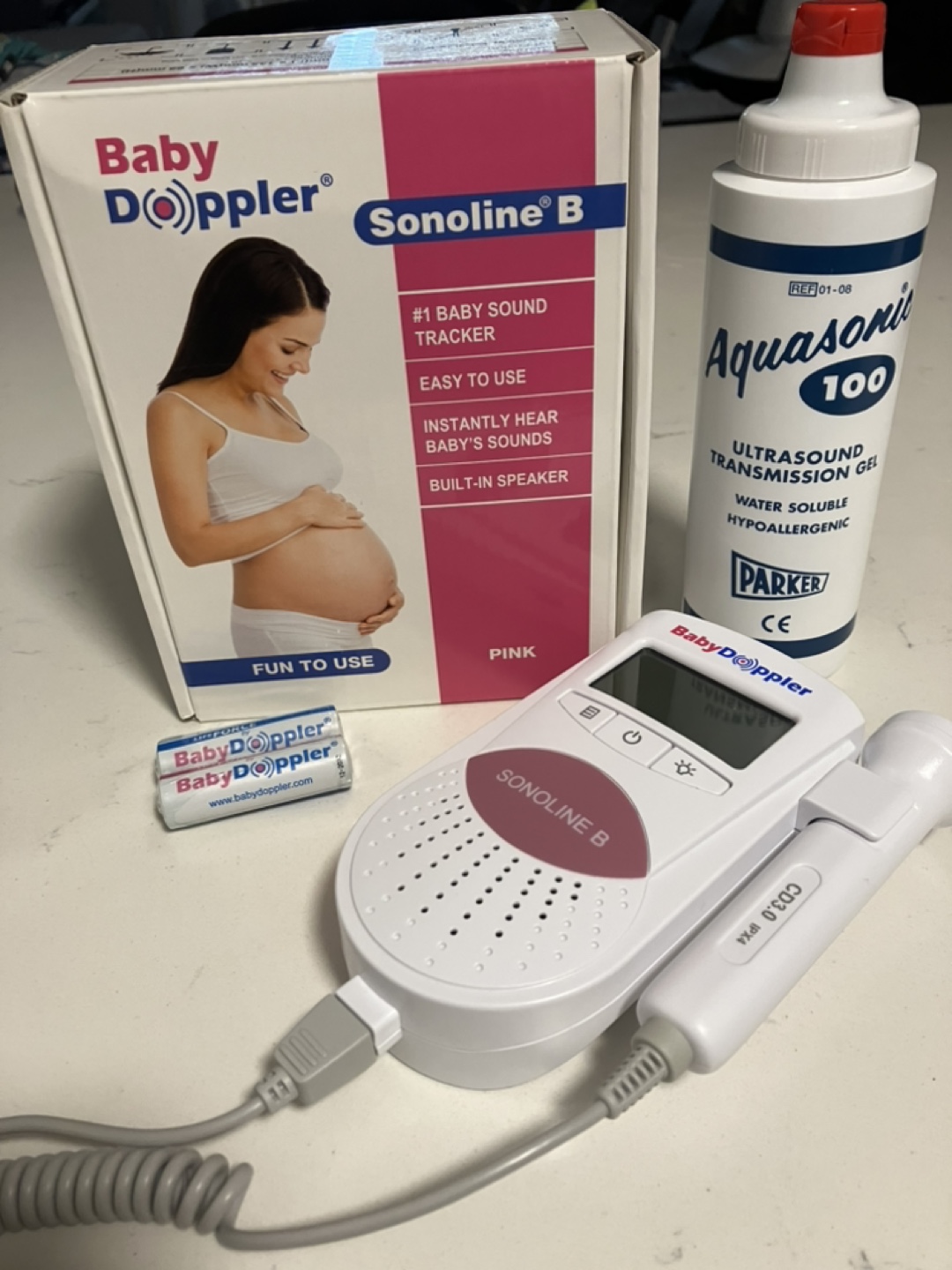 Baby Doppler with Ultrasound Gel & Sound Booster - photo 3