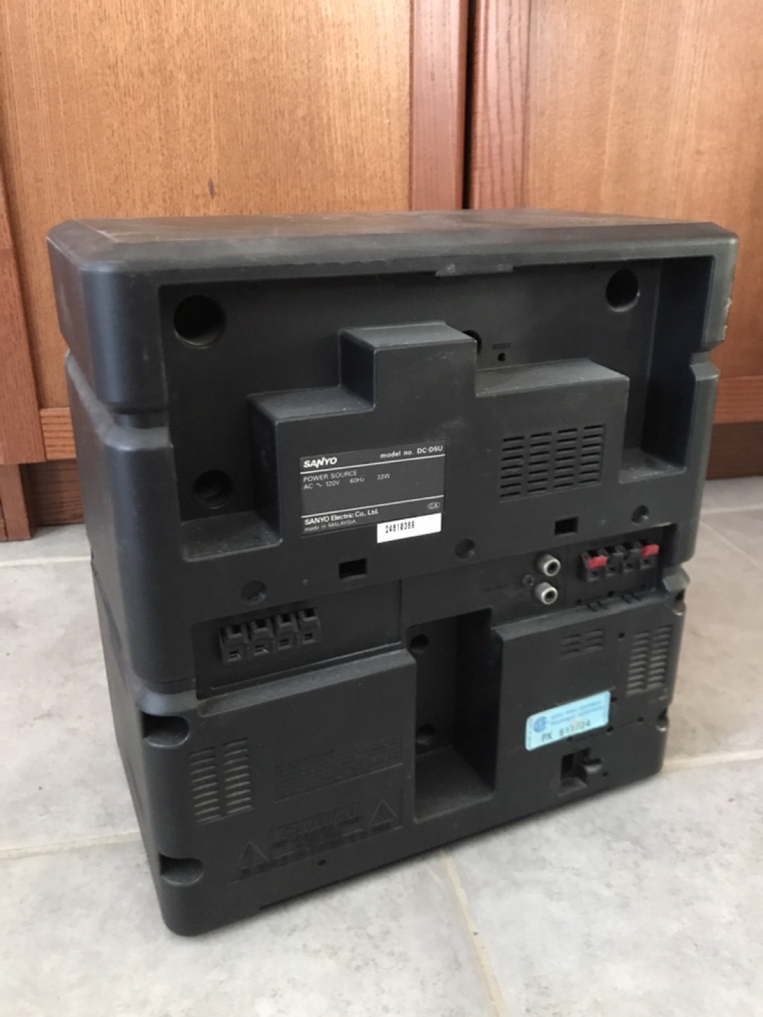 Vintage Sanyo DC-D5U Stereo System - photo 2