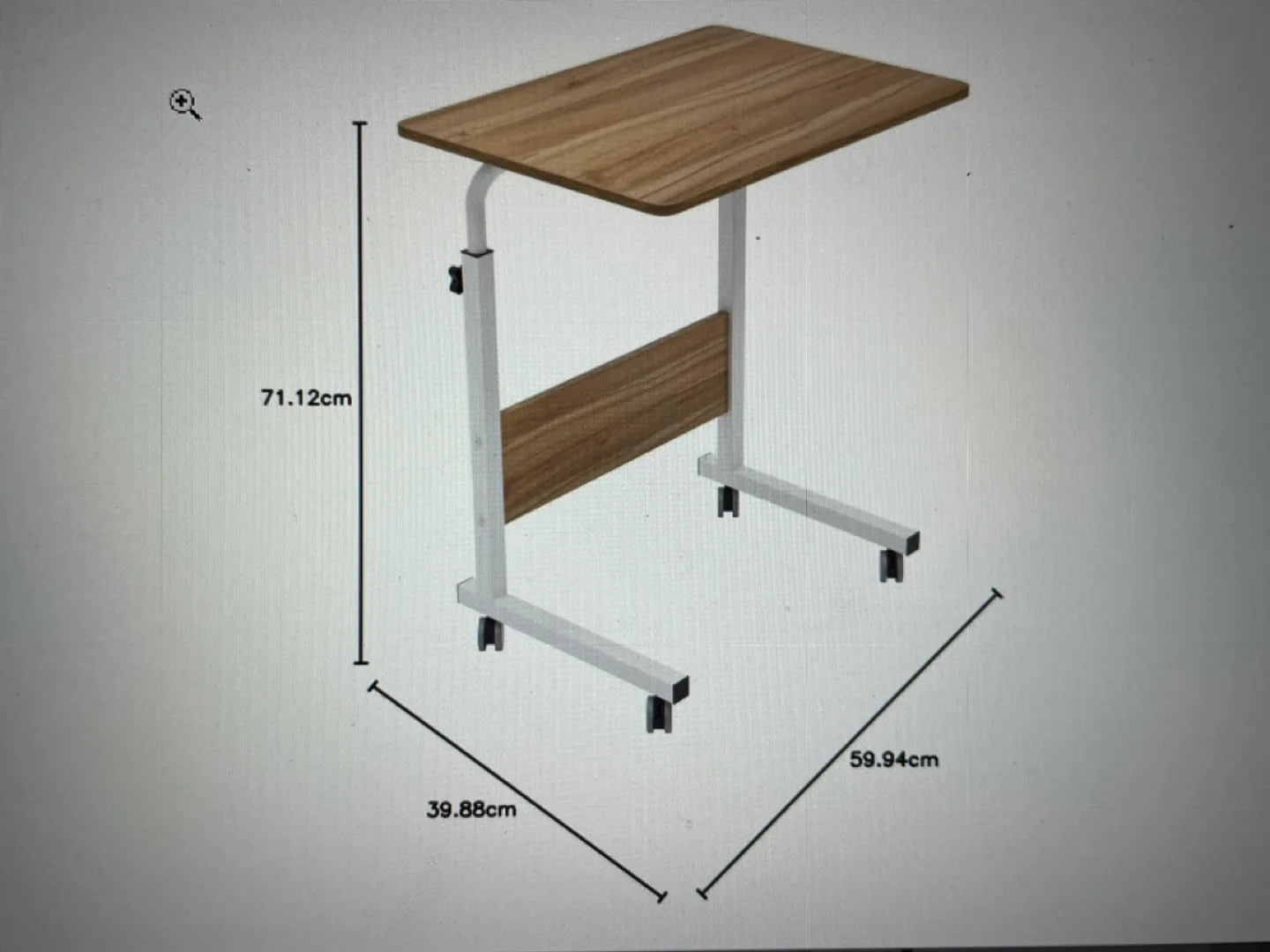 MOVE OUT SALE - Adjustable Height Laptop Table image indicator(6)