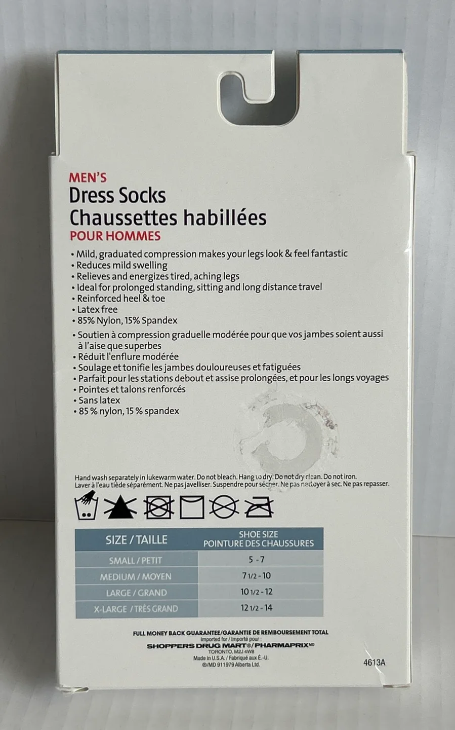 Men's Black Knee High Medical Compression Socks image indicator(2)