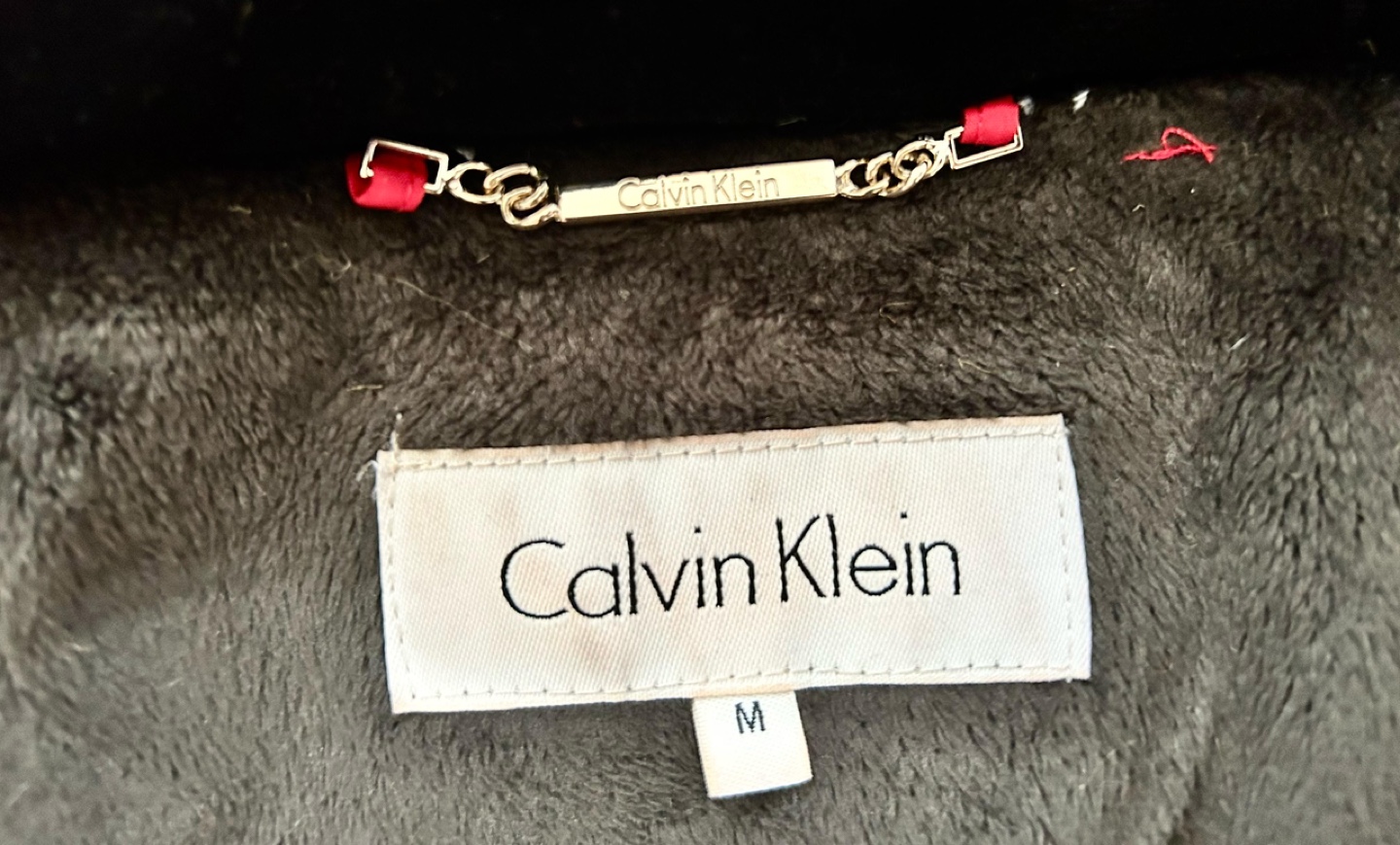 Women’s Calvin Klein Red Puffer Jacket - Size M - photo 2