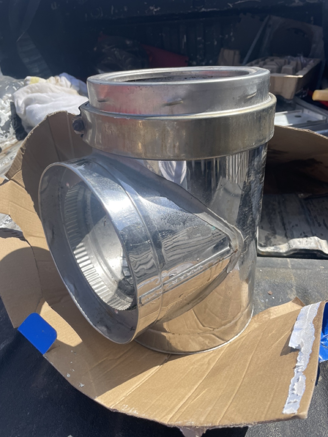 Stainless Steel Chimney Pipe 90 Degree Elbow - photo 3