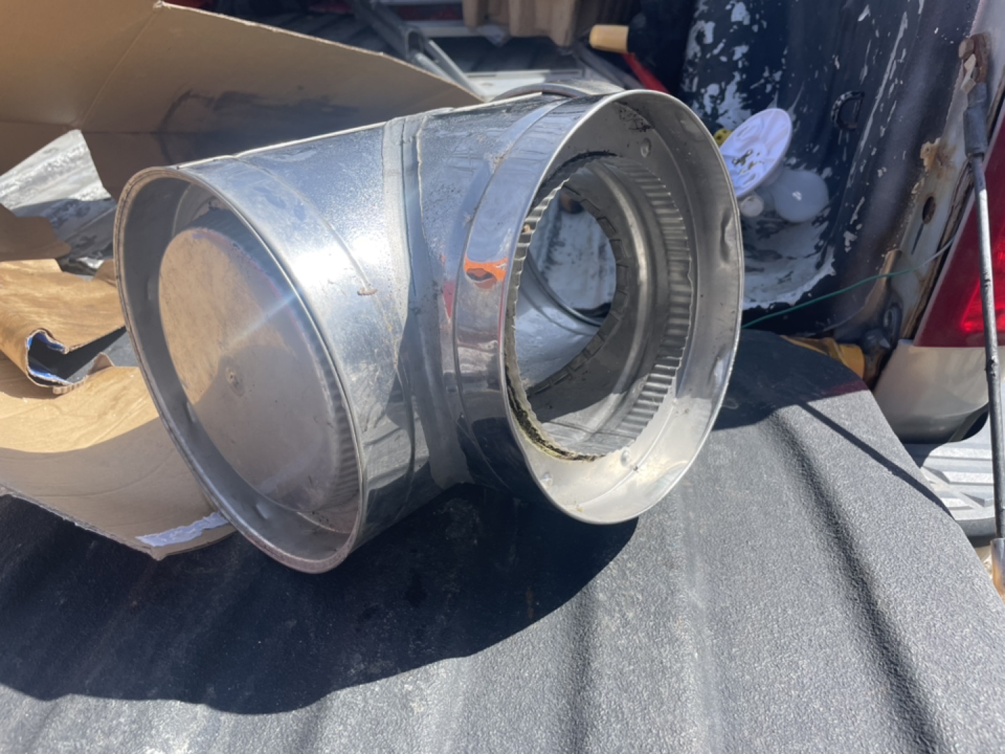 Stainless Steel Chimney Pipe 90 Degree Elbow - photo 2