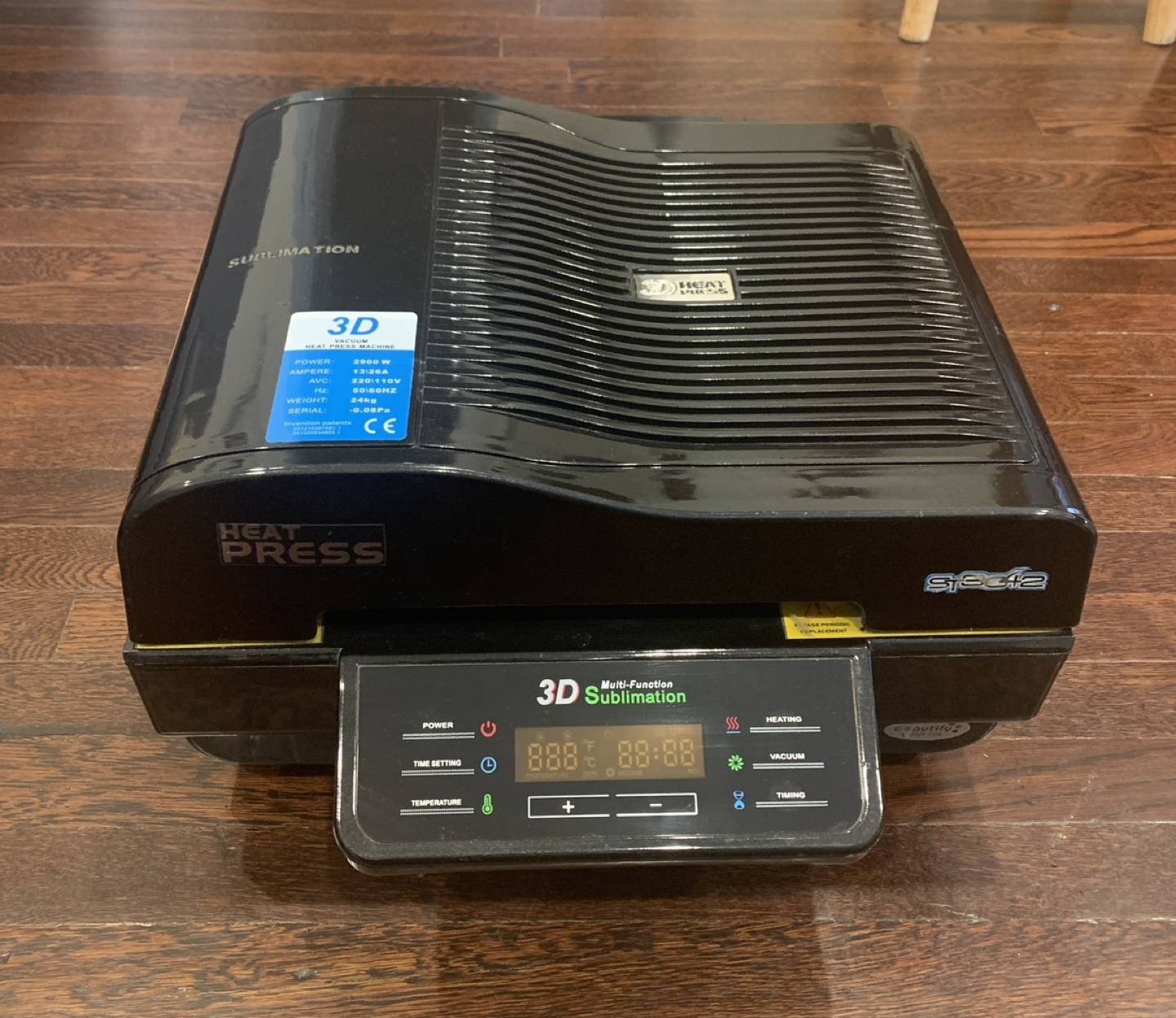 3D Sublimation Heat Press Machine