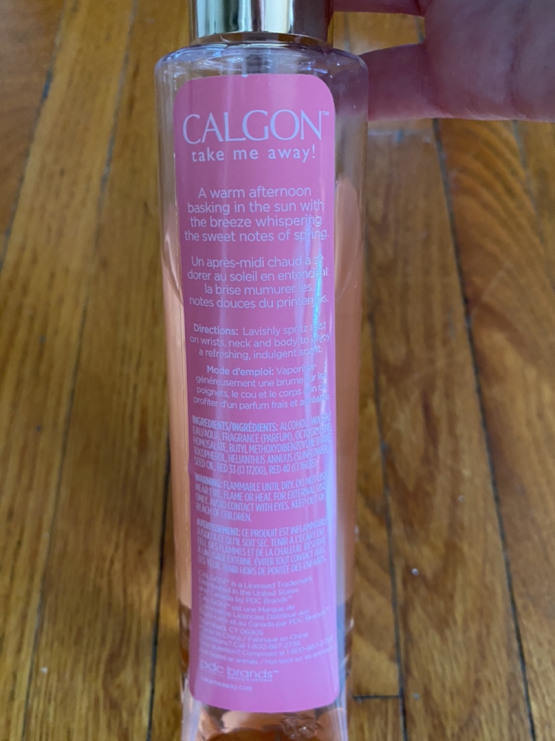 FREE Calgon Japanese Cherry Blossom Fragrance Mist - photo 2
