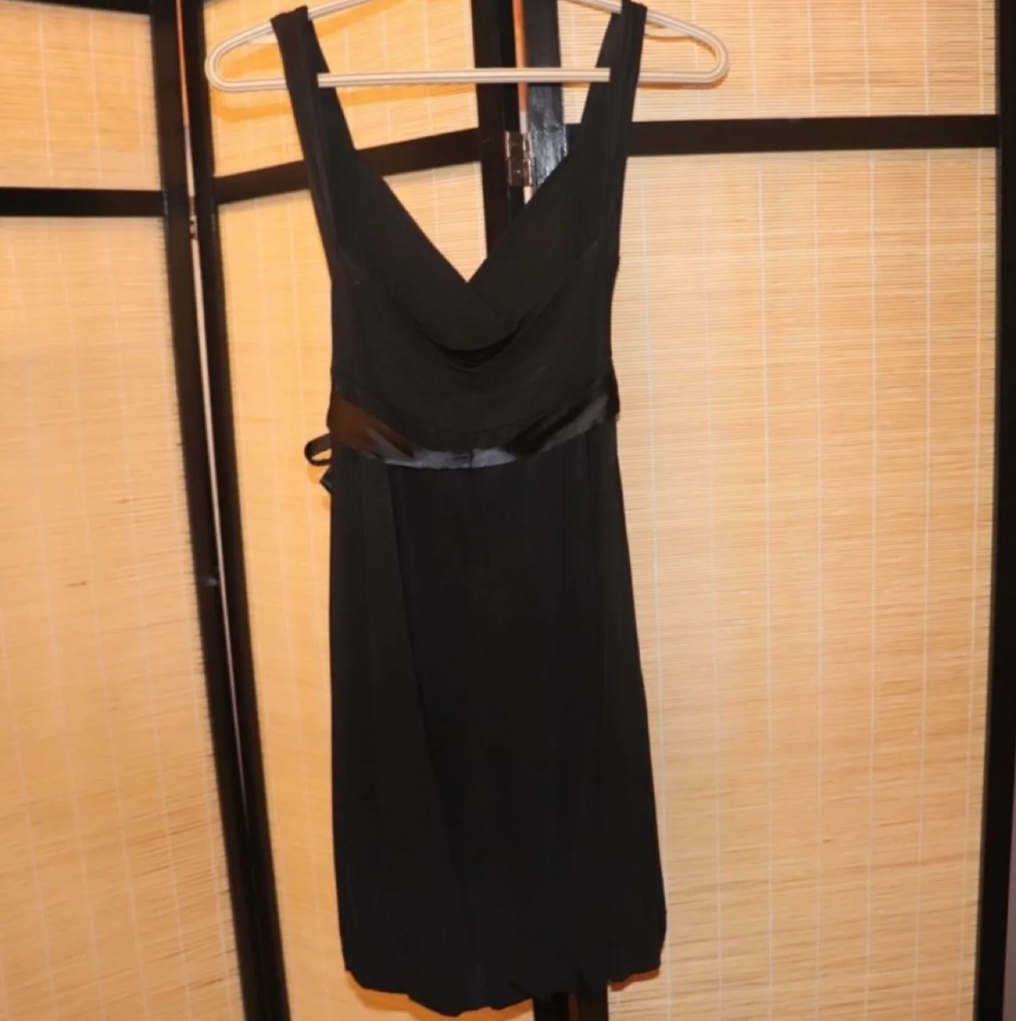 Cose Cosi Black Mini Dress Size Small image indicator(3)