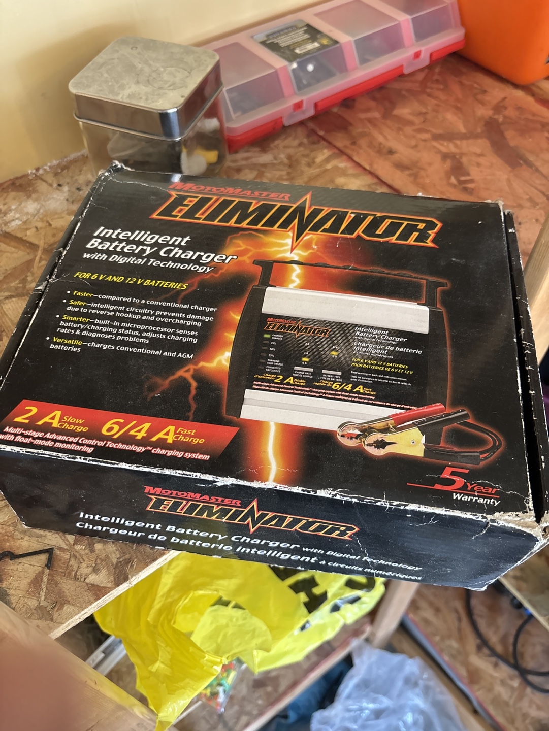 Motomaster Eliminator Intelligent Battery Charger