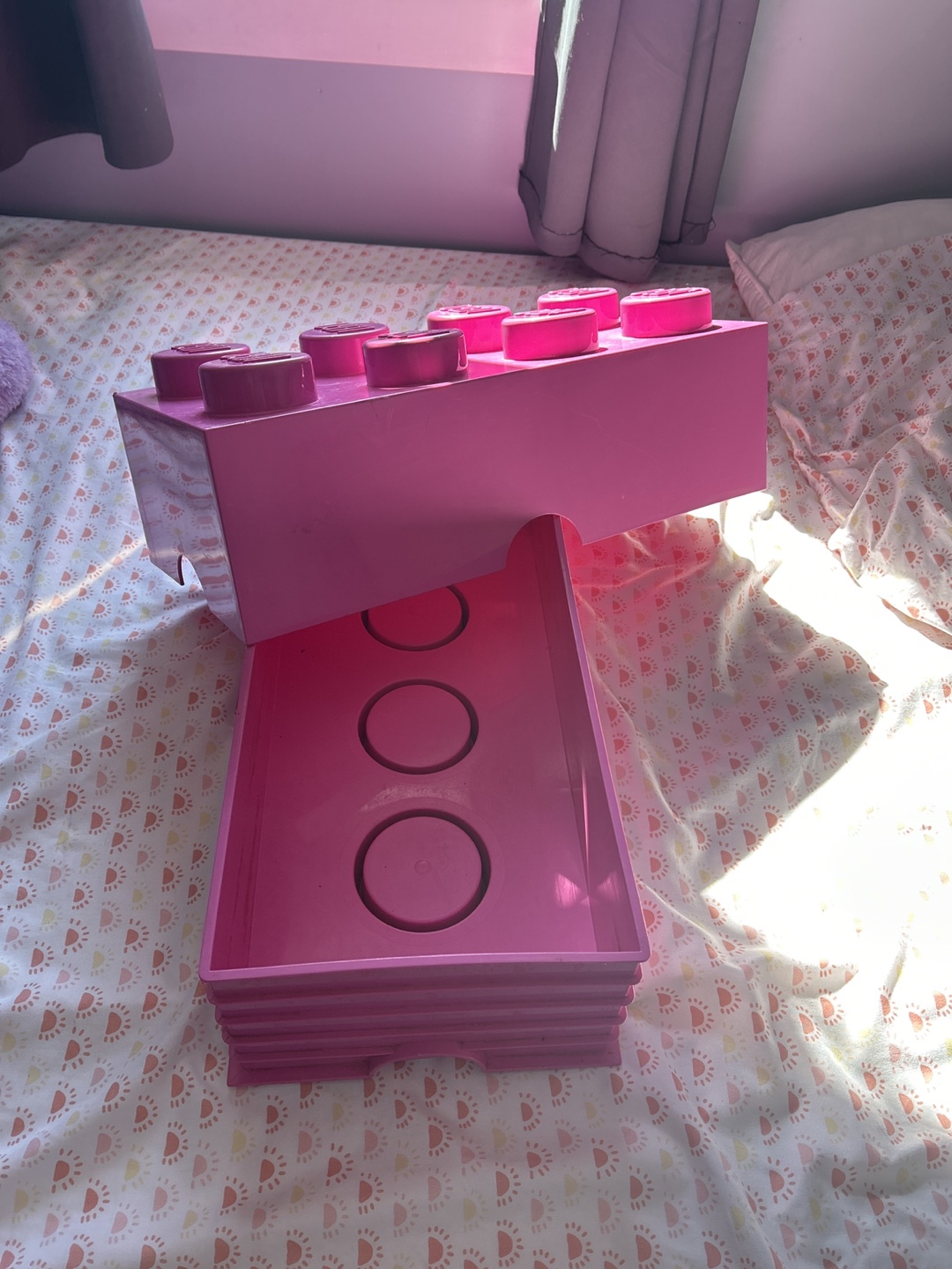 LEGO Brick Storage Box - Pink - photo 5