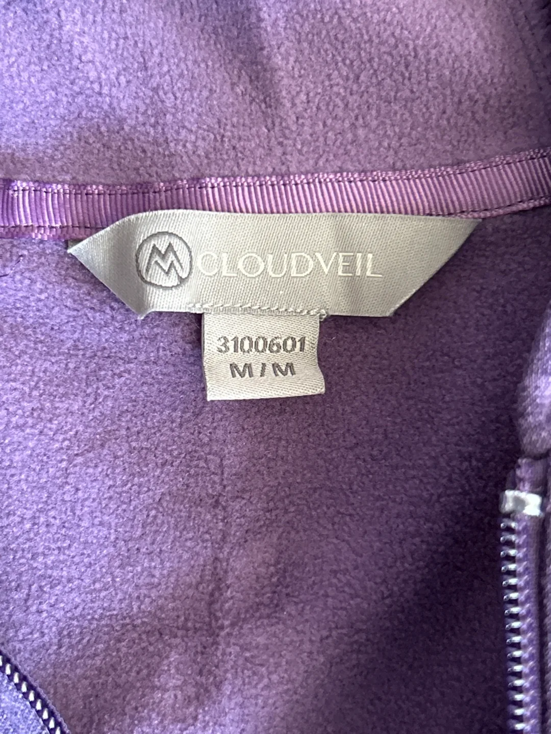 Cloudveil Women's Purple Hoodie - Brand New image indicator(4)