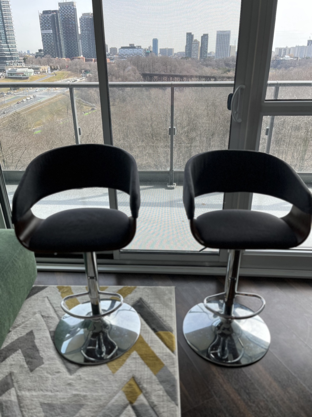 2 Adjustable Height Bar Stools - photo 5