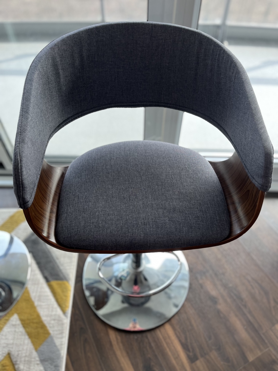 2 Adjustable Height Bar Stools - photo 2