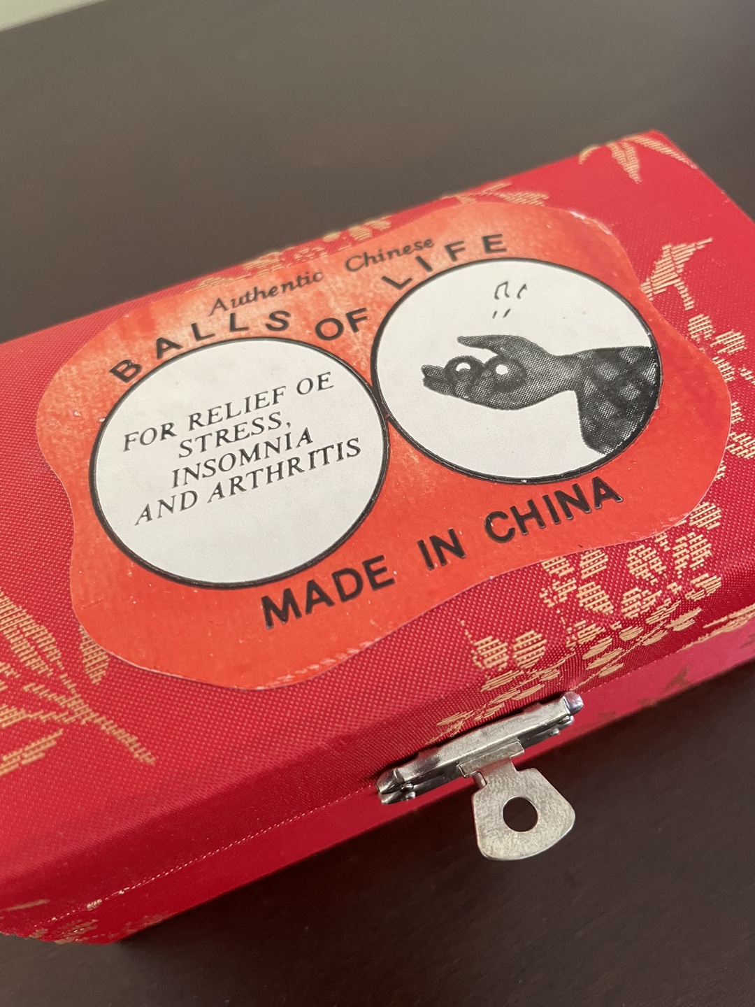 Authentic Chinese Balls of Life in Red Box 💚 - photo 3
