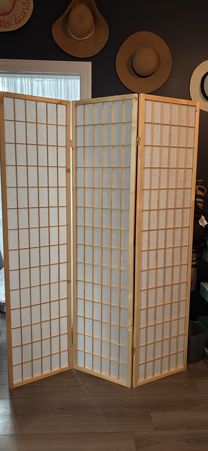 Triana 3-Panel Room Divider - photo 2