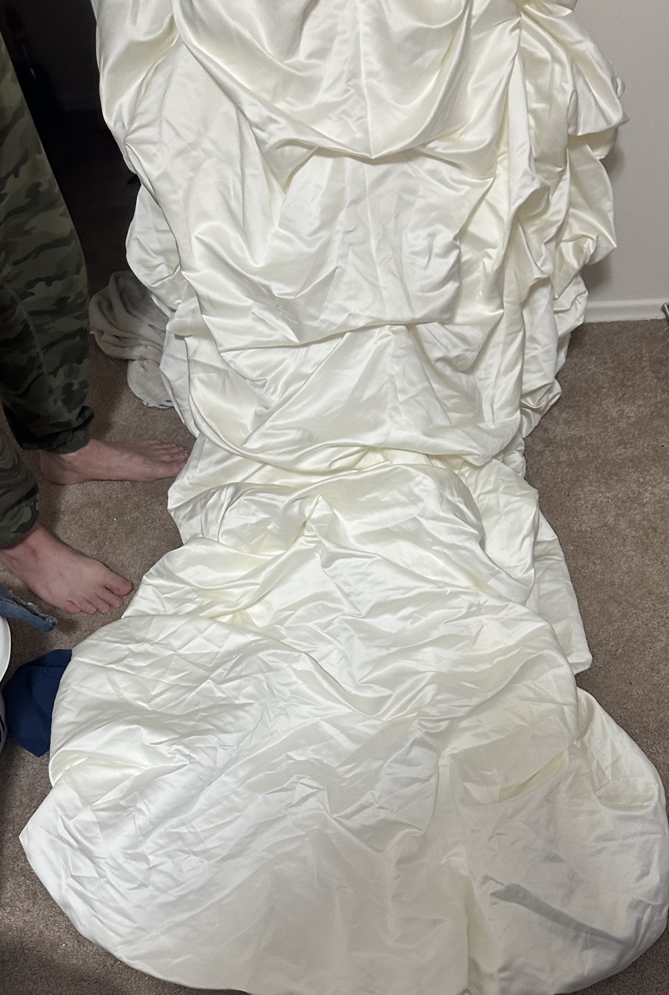 Beautiful Size 12 Beaded Wedding Gown