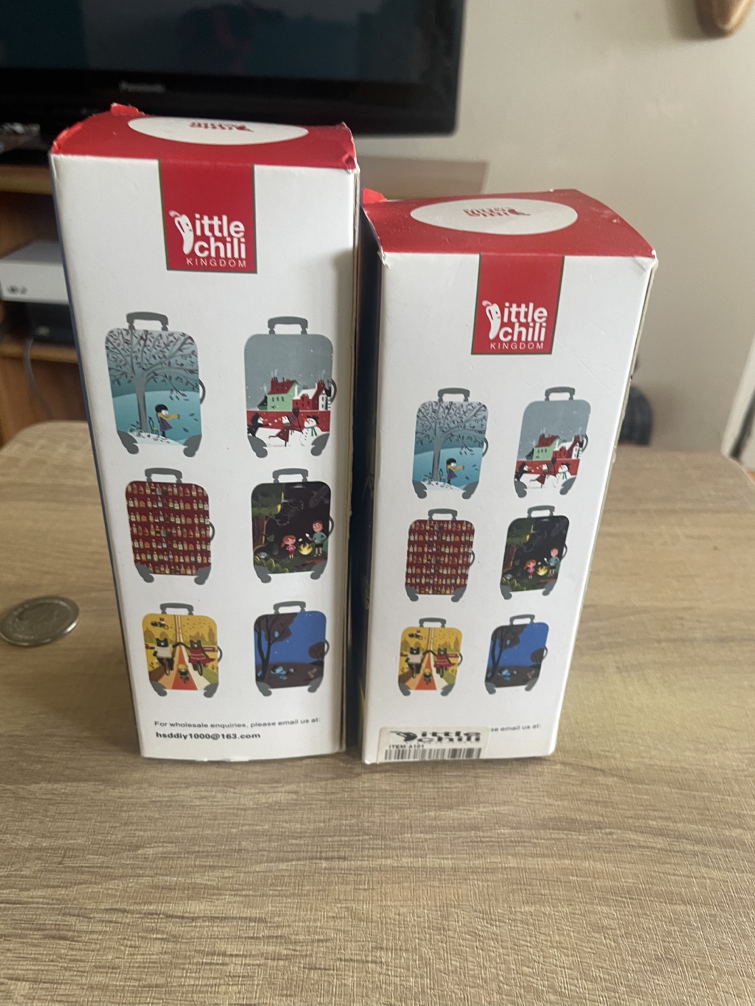 Little Chili Kingdom Luggage Covers - Size M & L