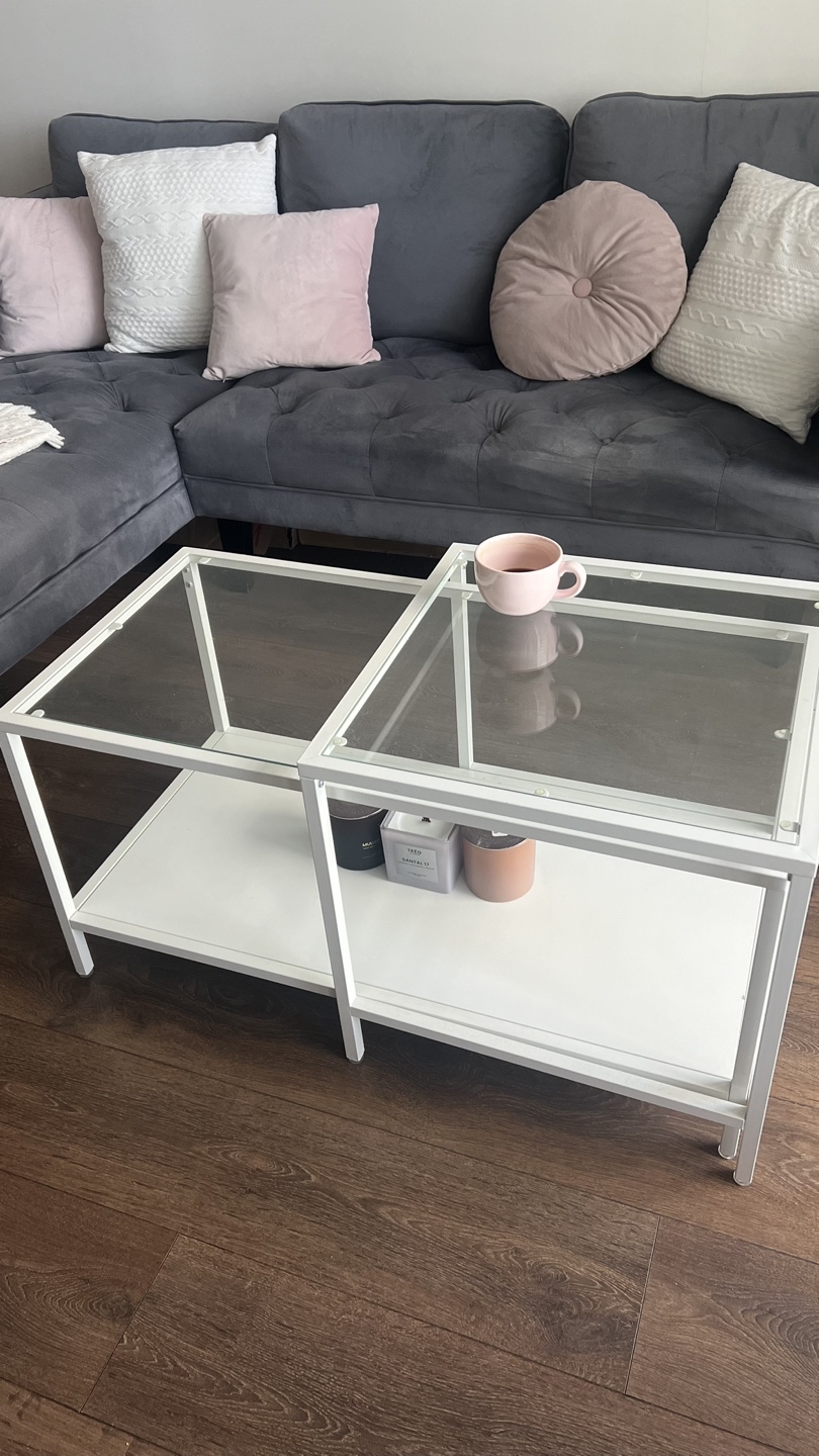 IKEA VITTSJÖ Nesting Coffee Table (Set of 2)