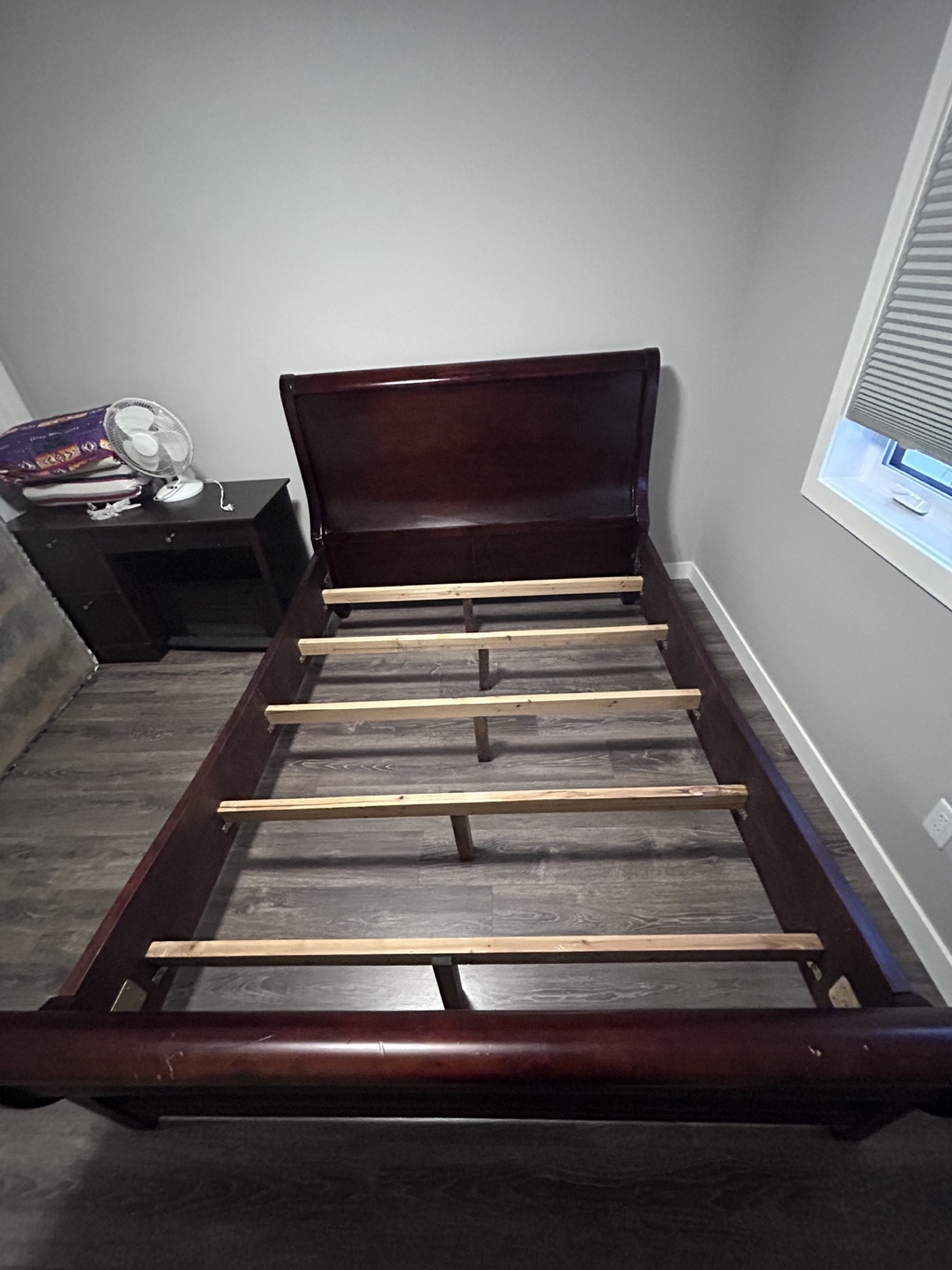 Sleigh Bed Frame - queen