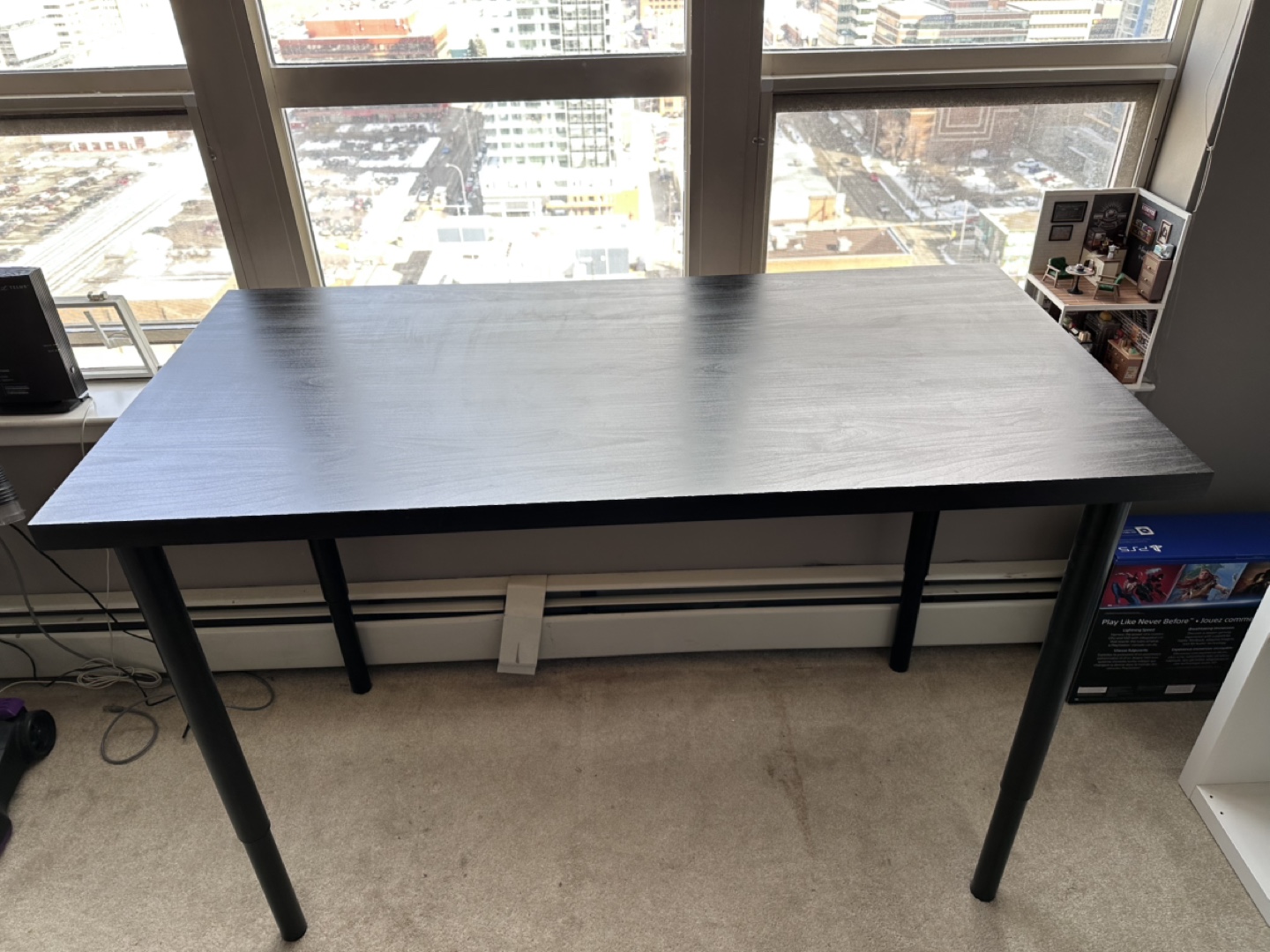 IKEA LAGKAPTEN Desk - Black-Brown - photo 5
