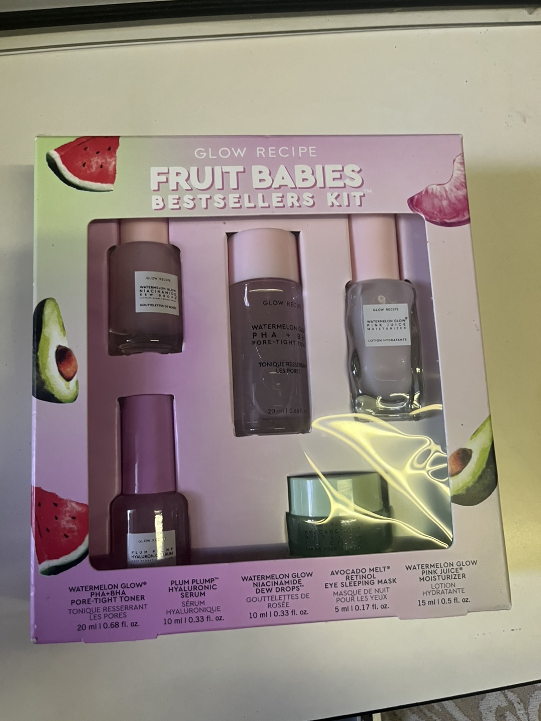 Glow Recipe Fruit Babies Bestsellers Kit 💚