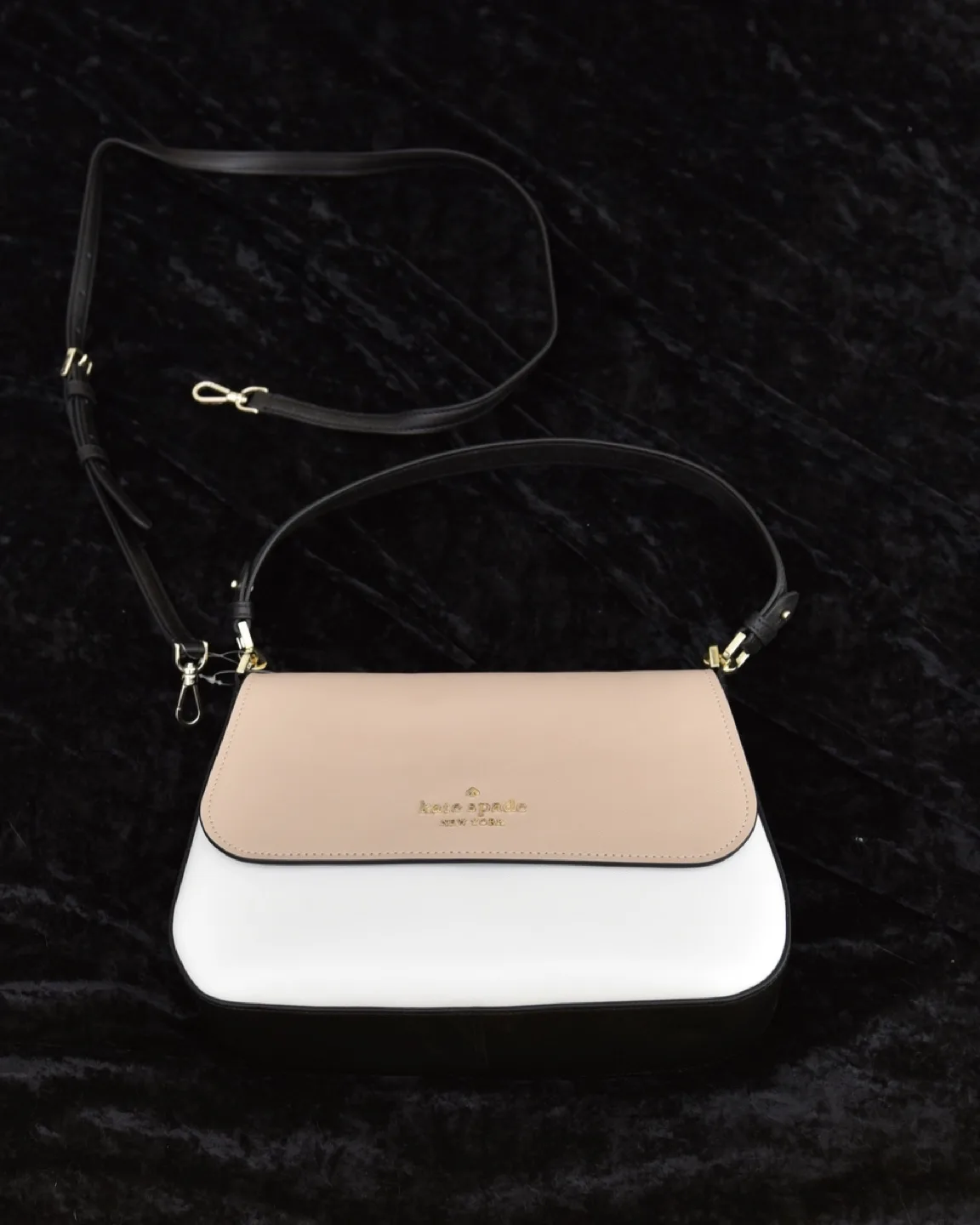 Kate Spade New York Two-Tone Leather Crossbody Bag thumbnail
