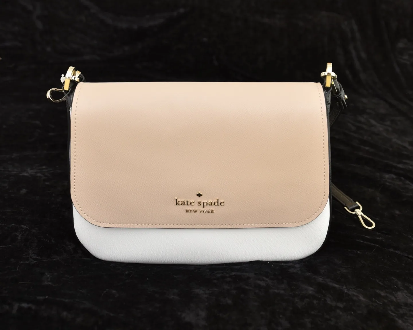Kate Spade New York Two-Tone Leather Crossbody Bag image indicator(2)