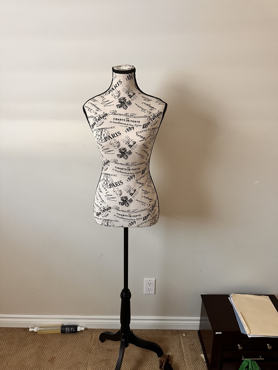 Vintage Parisian-Style Dress Form Mannequin