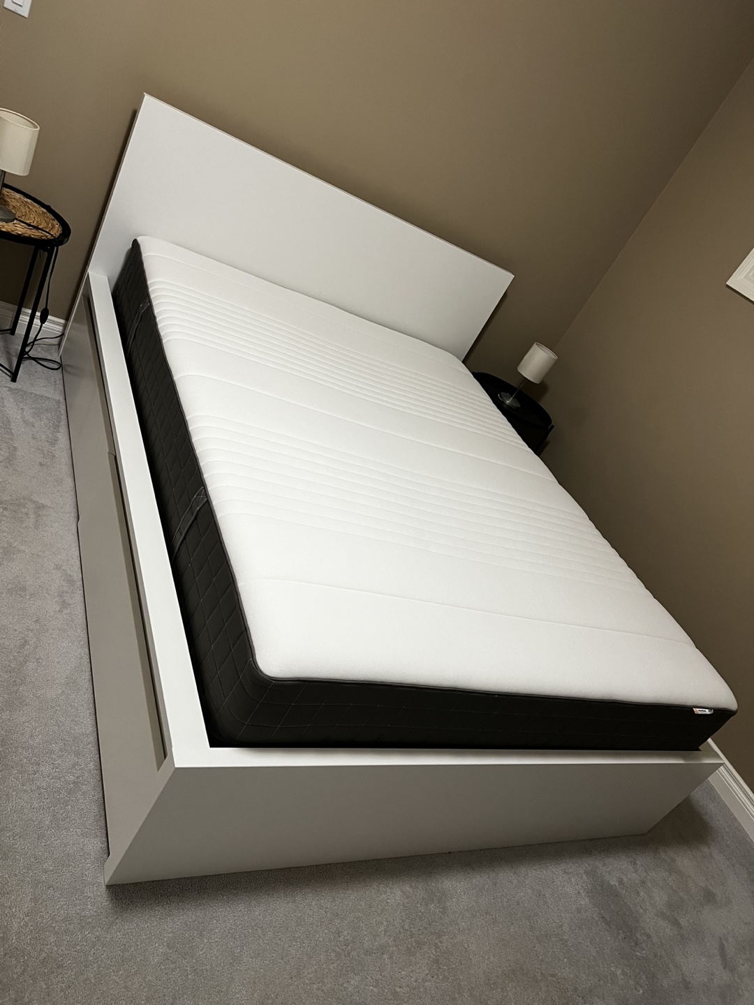 IKEA MALM queen Bed Frame with drawers - photo 2