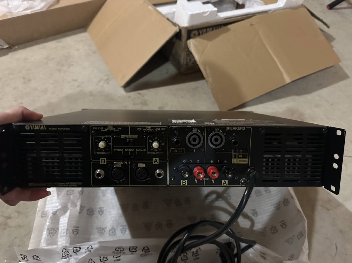 Yamaha P5000S Power Amplifier - photo 4