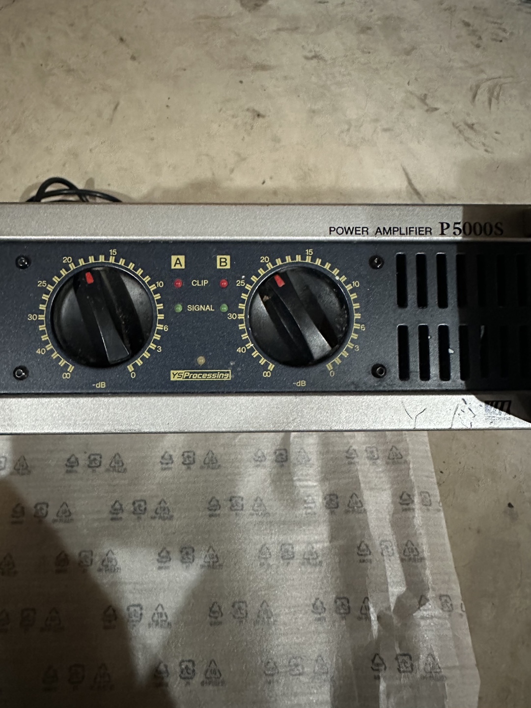 Yamaha P5000S Power Amplifier - photo 2
