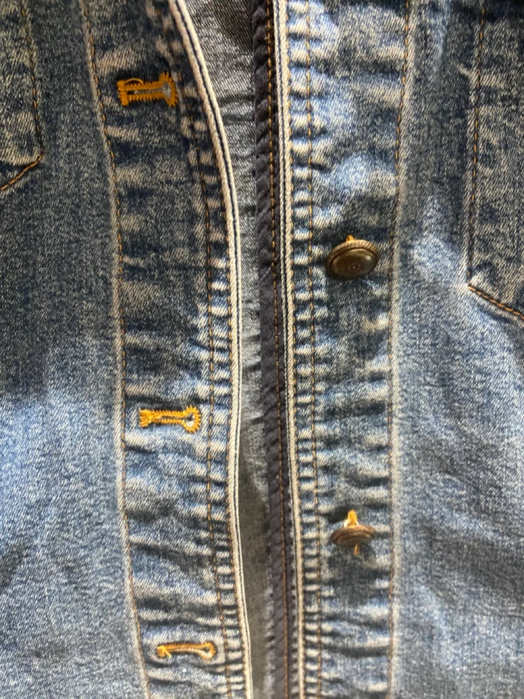 Denim Jacket with Vintage Patch - Size Medium image indicator(5)