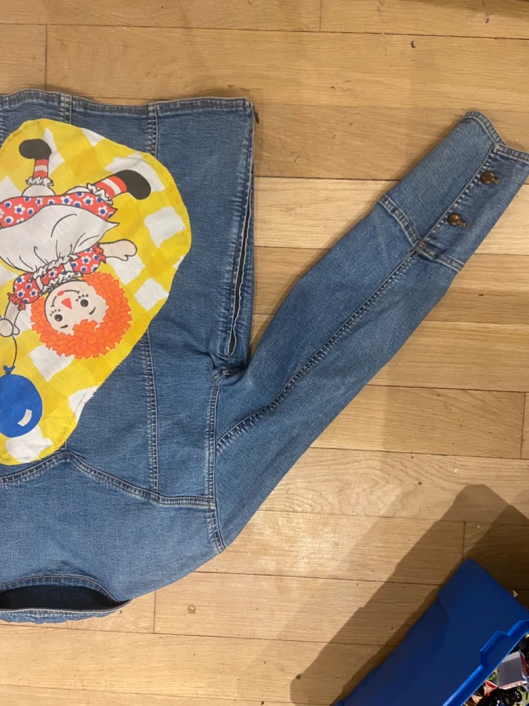 Denim Jacket with Vintage Patch - Size Medium image indicator(8)