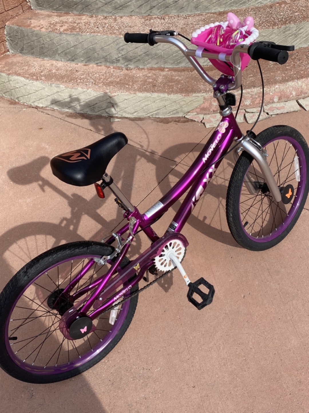 Girls' 20-inch Huffy Move It Purple Bike