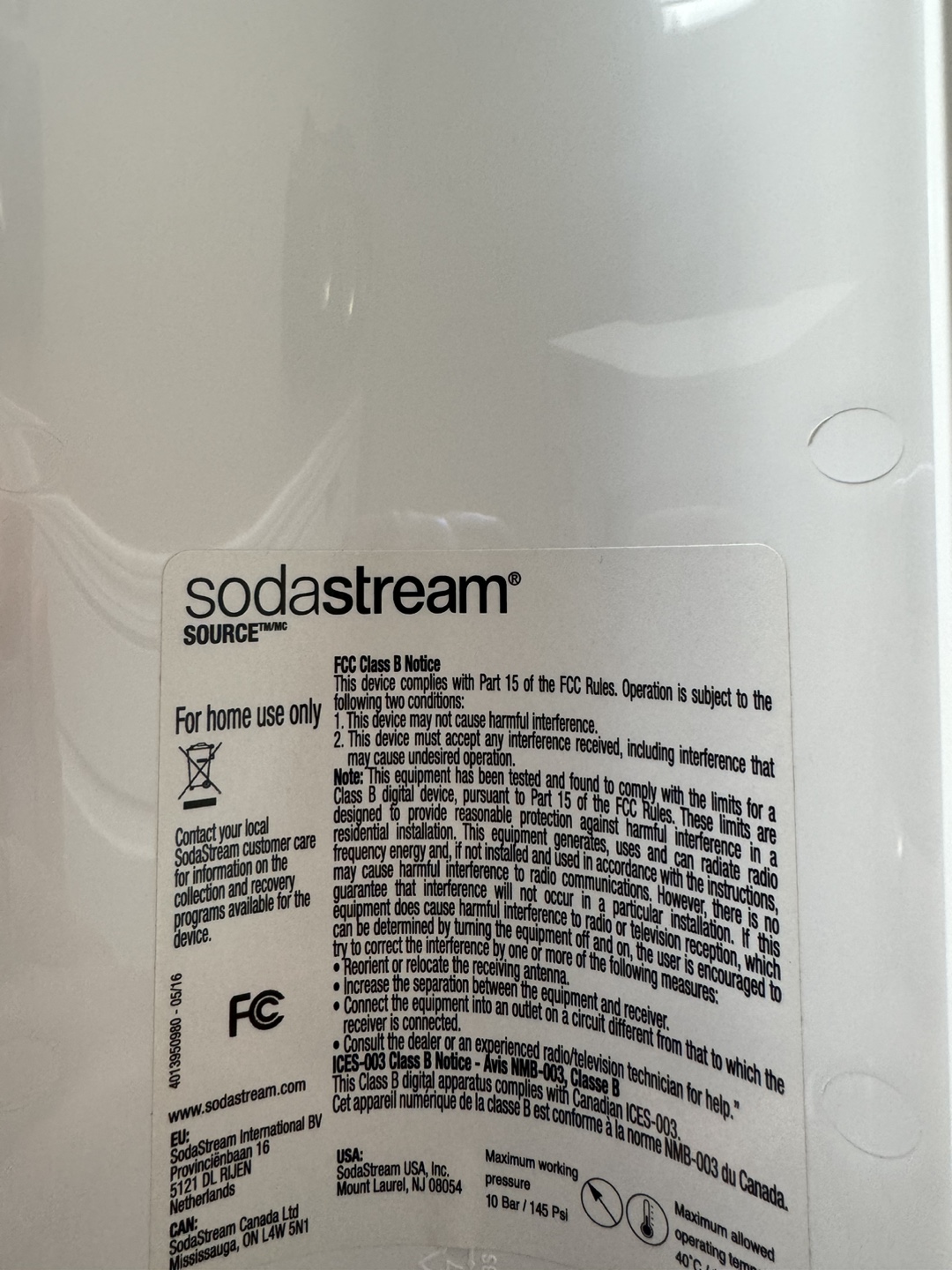 SodaStream Sparkling Water Maker - photo 3