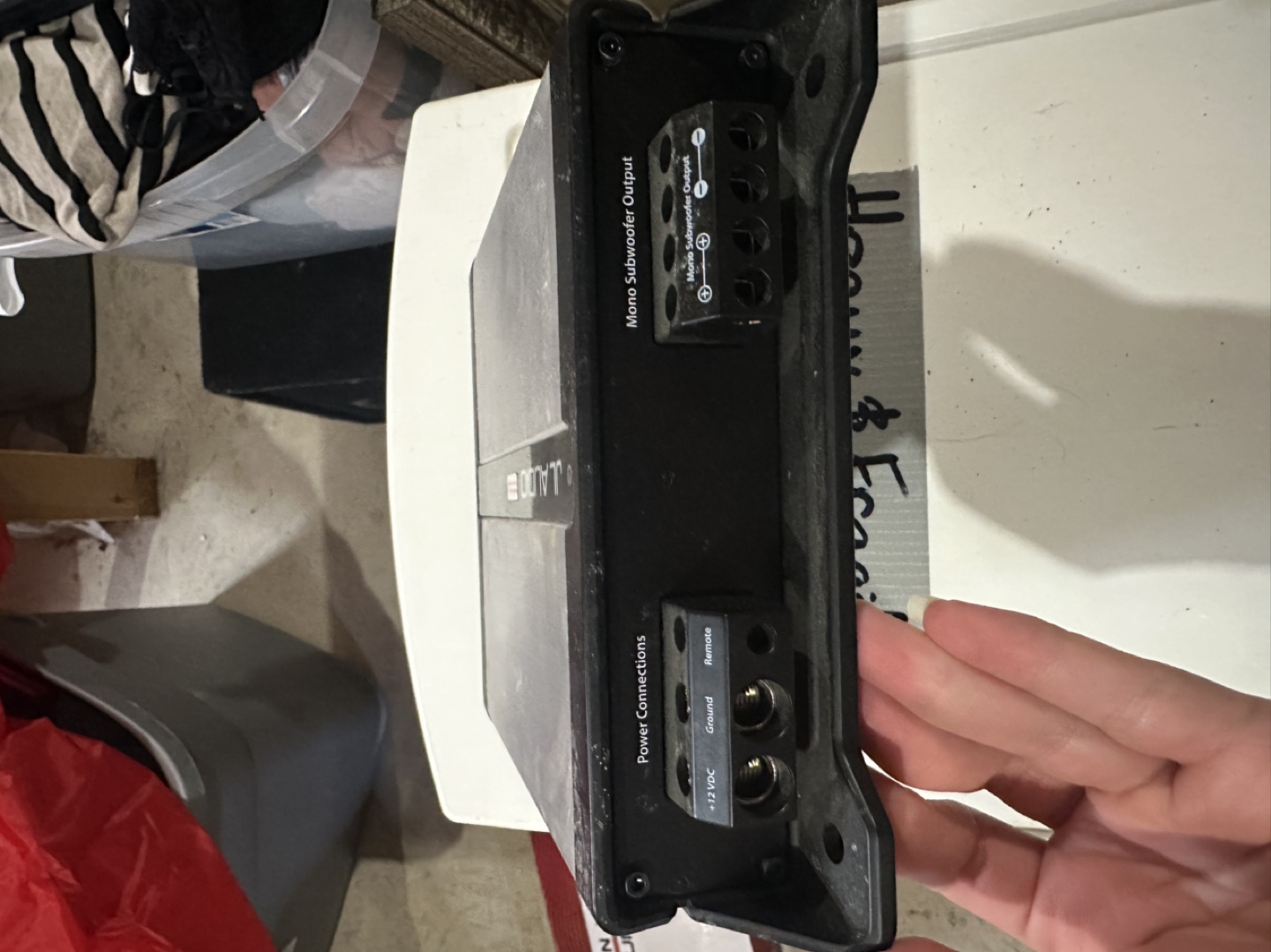 JL Audio JD500/1 Monoblock Subwoofer Amplifier 500 Watts - photo 3