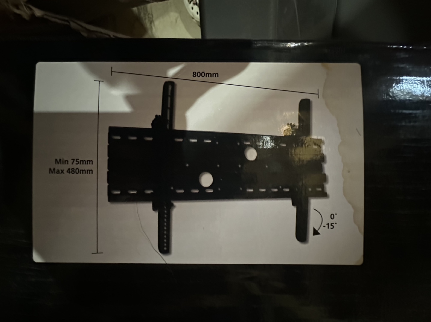 Flat Screen TV Wall Mount Bracket - BPL 38B - photo 3