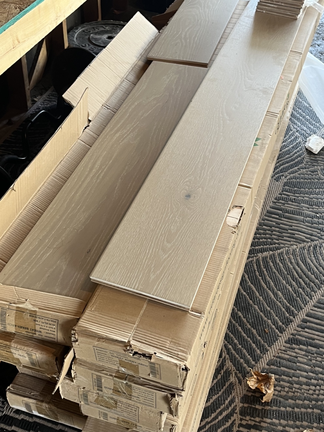 Engineered Hardwood Flooring - Wheat Berry
