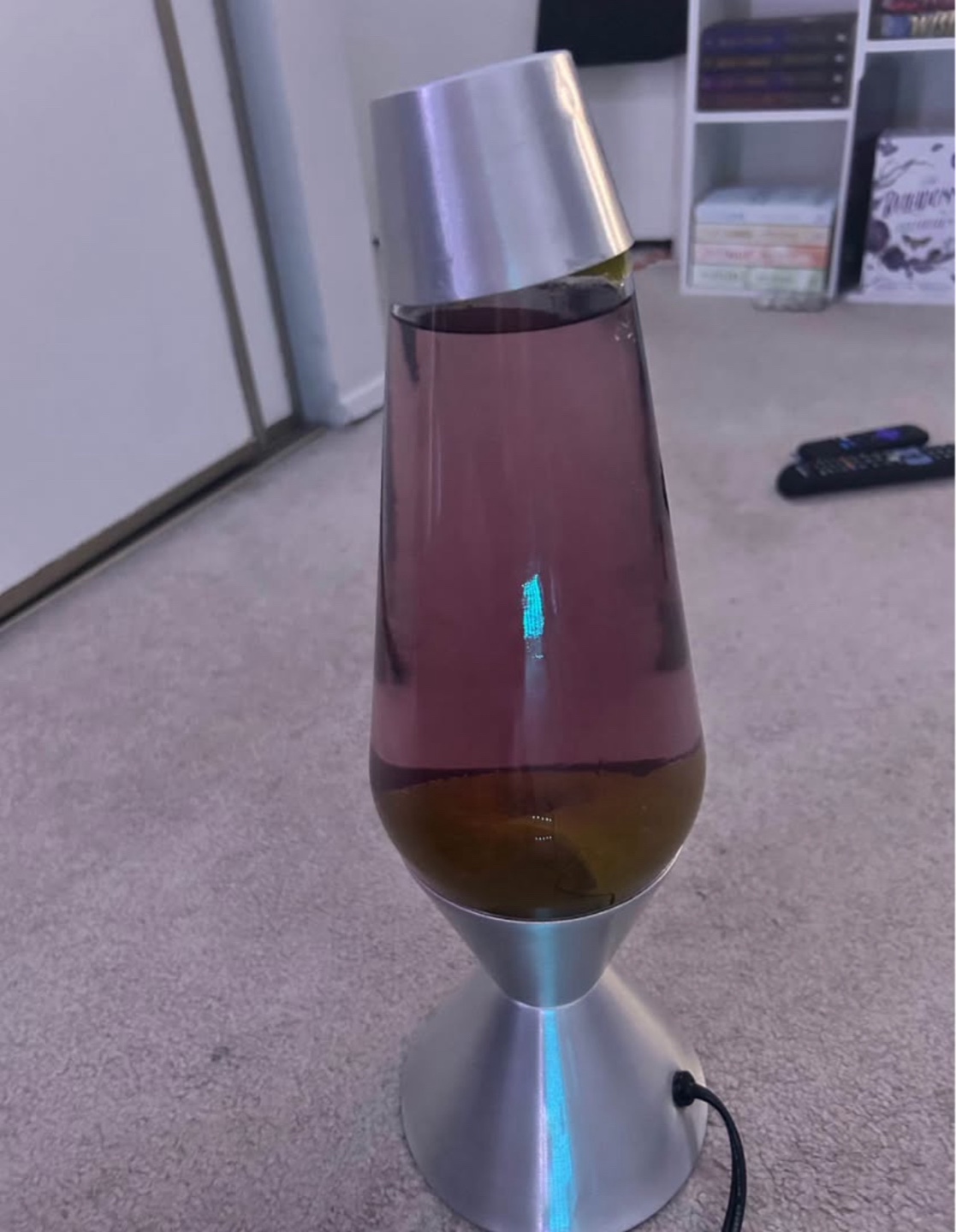 Lava Lamp - 16.3 inch - Yellow/Purple