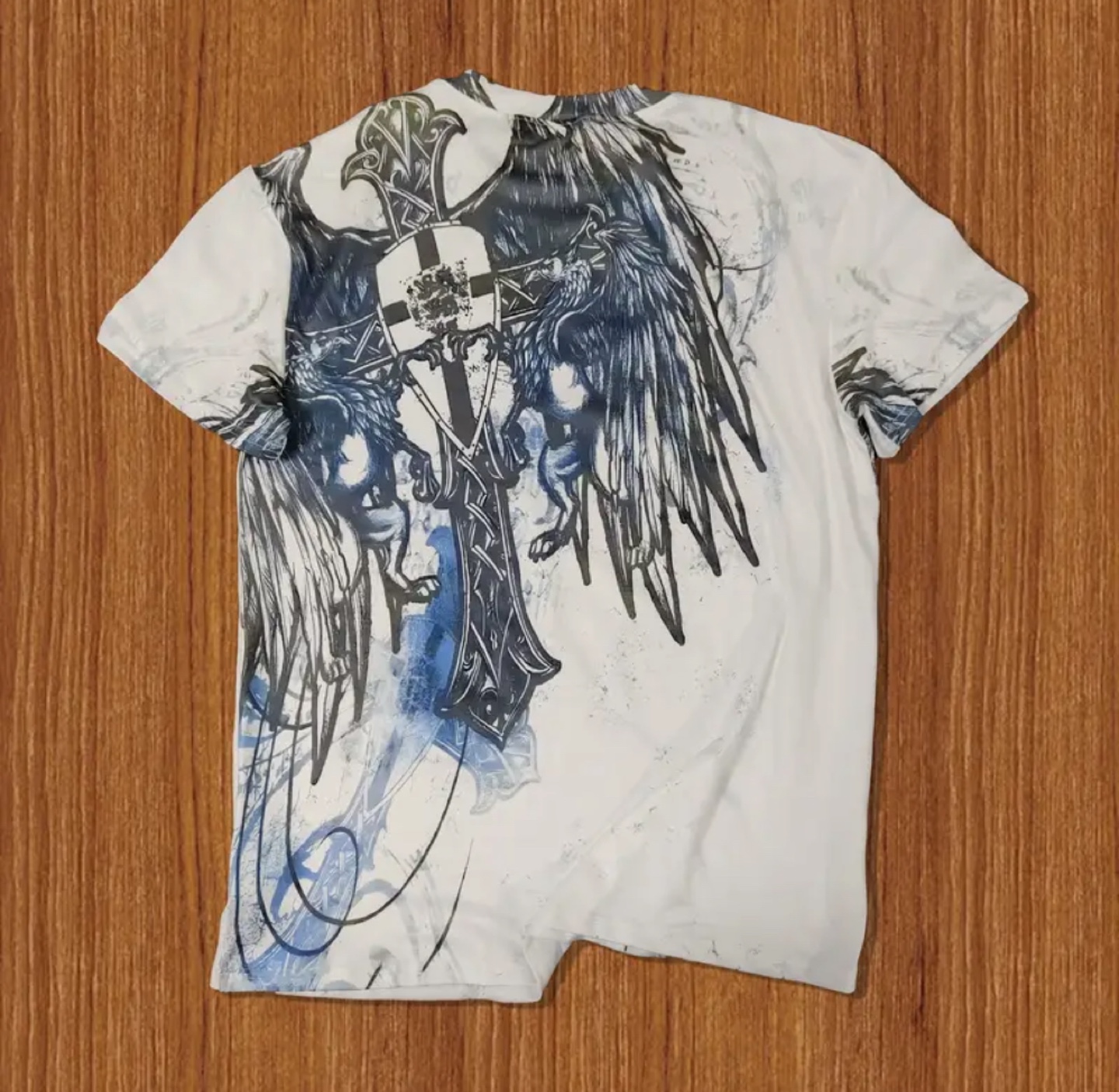 Men's Graphic T-Shirt - white size small - photo 2