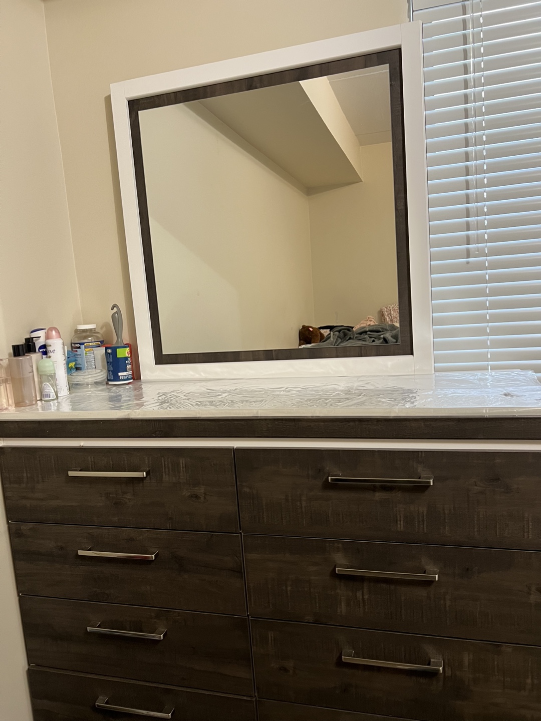 Modern dresser with mirror