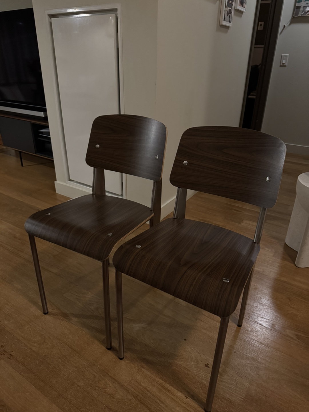 Pair of Mid-Century Modern Style Dining Chairs
