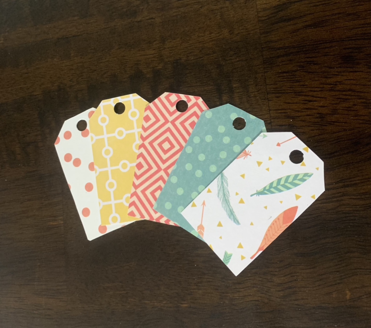 Handmade gift tags - photo 2