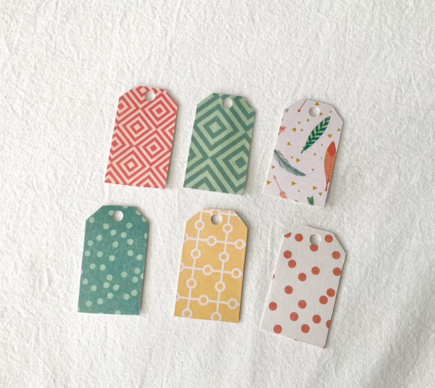 Handmade gift tags
